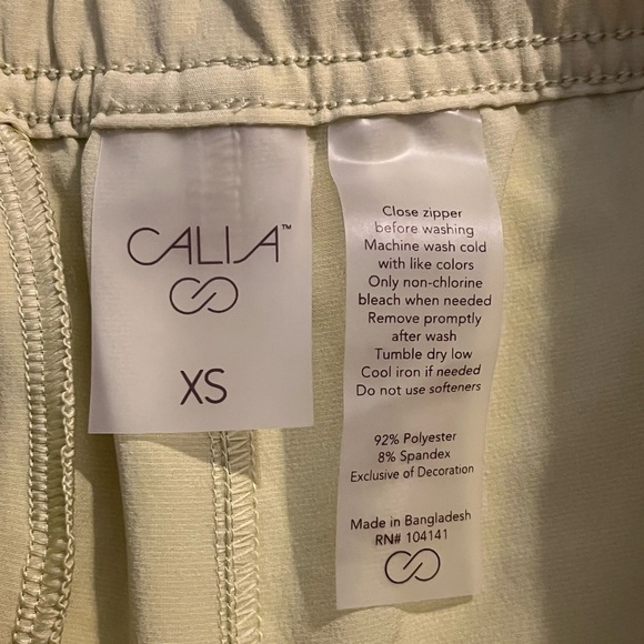 CALIA Hike Women's QuickDry Wicking Odor Control Light Green Shorts Sz XS - Picture 7 of 11